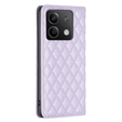 Чохол-книжка для Xiaomi Redmi Note 13 5G, Wallet, BINFEN COLOR, фіолетовий