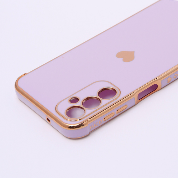 Чoхол до Samsung Galaxy A14 4G/5G, Electro heart, фіолетовий