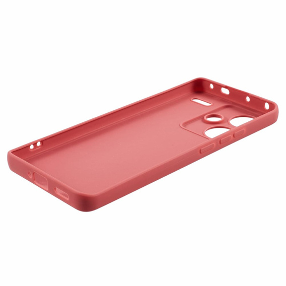 Чехол до Xiaomi Redmi Note 13 Pro+, Silicone Lite, красный