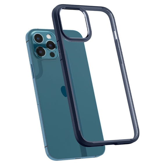 Чoхол Spigen до iPhone 12/12 Pro, Ultra Hybrid, Navy Blue, granatowe