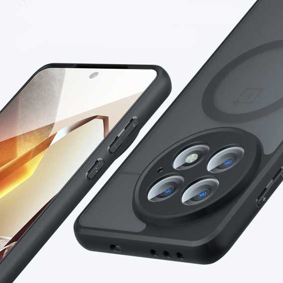 Чохол для OnePlus 13R, для MagSafe, ERBORD Matt Case, чорний
