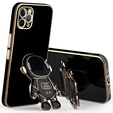 Чехол до iPhone 12 Pro Max, Astronaut, чёрный