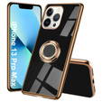 Чехол до iPhone 13 Pro Max, Electro Ring, чёрный
