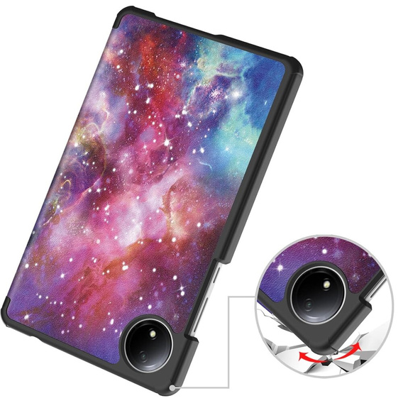 Чехол для Xiaomi Redmi Pad SE 8.7, Smartcase, galaxy