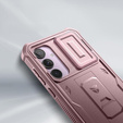 Броньований чохол для Samsung Galaxy A55, Dexnor Full Body (Two Frames), рожевий