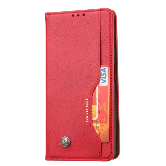Чoхол Wallet до Poco X3 NFC, Card Set, Red