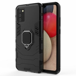 Чoхол до Samsung Galaxy A02S, Kickstand Ring, чорний