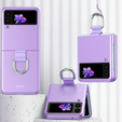 Чехол Ring Holder Case до Samsung Galaxy Z Flip4 5G, Purple