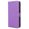 Откидной чехол для Infinix Hot 40i, Wallet Smart Magnet, фиолетовый
