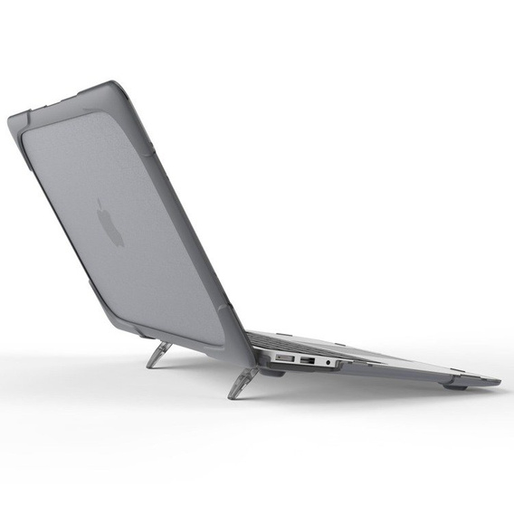 Чехол Kickstand Full Protection для Macbook Air 13 A1369/A1466 - Grey