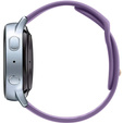 Силіконовий ремінець 20mm, Black/Black Buckle