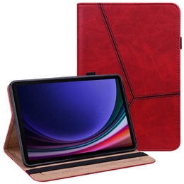 Чехол для Samsung Galaxy Tab S10 Lite / S10 FE / S9 FE / S9, Classic, с местом для стилуса, красный