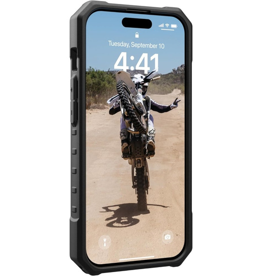 Чoхол Urban Armor Gear до iPhone 15 Pro, Pathfinder MagSafe, чорний