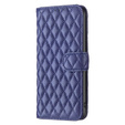 Чохол-сумка для Motorola Moto G24 / G24 Power / G04, Rhombus Crossbody Leather, м'яти