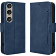 Откидной чехол для Sony Xperia 1 VI, Card Slot, темно-синий