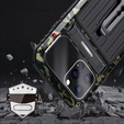 Бронированный чехол для iPhone 14 Pro, Metal Hybrid, камуфляж