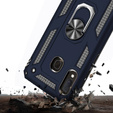 Бронированный Чехол до Samsung Galaxy A20E, Nox Case Ring, синий