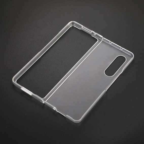 Чохол Rubberized Hard PC Shell для Samsung Galaxy Z Fold 3 5G,  Matte Clear