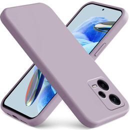Чехол до Xiaomi Redmi Note 12 Pro+ 5G, Silicone Lite, фиолетовый