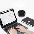 Чохол + клавіатура iPad 10.9 2022, NILLKIN Bumper Pen Slot, чорний