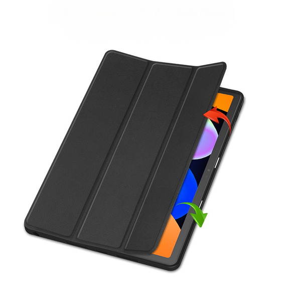 Чехол для Lenovo Idea Tab 11" 2025 TB336FU TB336ZU, подставка, Smartcase с держателем стилуса, черный