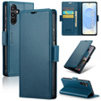 Чохол для Samsung Galaxy S25, ERBORD Glossy Litchi, гаманець з клапаном, м'яти
