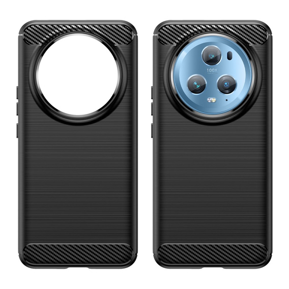 Чoхол до Honor Magic 5 Pro, Carbon, чорний