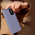 Флип-кейс для Samsung Galaxy S25, Smart View Wallet, фиолетовый