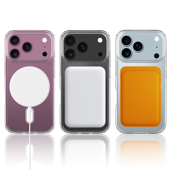 Магнітний чохол TPU + Акрил для iPhone 17 Pro Max