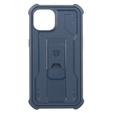 Бронированный чехол для iPhone 13 / 14, Dexnor Full Body, темно-синий