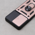 Чехол NOX Camera Slide Motorola Edge 40 Neo, CamShield Slide, розовый rose gold