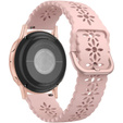 Силиконовый ремешок 20mm Soft Hollowed-out, Pink