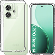 Чехол для Oppo Reno 14, усиленный, с защитой камеры, прозрачный