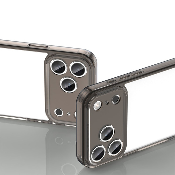 Силиконовый чехол с жесткой задней панелью для iPhone 17 Pro