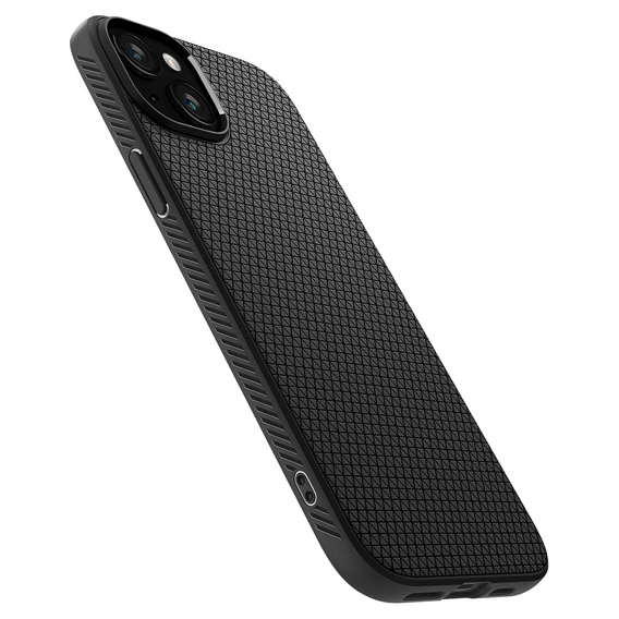 Чoхол Spigen до iPhone 15 Plus, Liquid Air, чорний