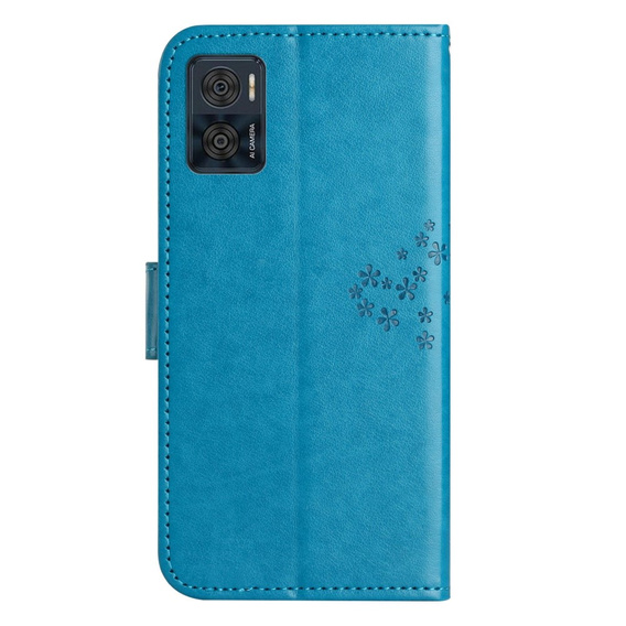 Чохол-книжка для Motorola Moto E22 / E22i, Wallet, tree i sowy, м'яти