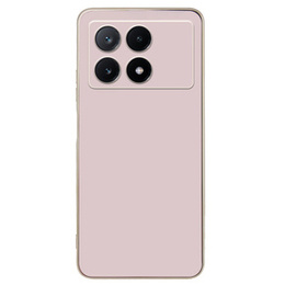Чохол для Xiaomi Poco X6 Pro 5G, Glamour CamShield, рожевий