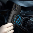 Чехол Hybrid Ring до Iphone 12 Pro Max, Black