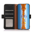 Чехол KHAZNEH RFID для Samsung Galaxy S23, текстура личи, чёрный