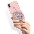 Чoхол до iPhone X/XS, Glittery, рожевий
