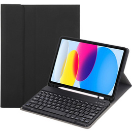 Чехол + клавиатура iPad 10.9 2022 10 Gen, Pen Slot, чёрный