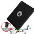 Чохол Tri-Fold Stand Cover для with Pen Slot iPad 10.2 2021 / 2020 / 2019 - Black