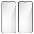 2x Гибридное керамическое стекло ERBORD для iPhone XR / 11
