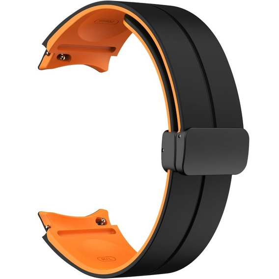 Силіконовий ремінець для Fitbit Inspire 3, Red Samsung Galaxy Watch 4 / 5 40/42/44/46/45MM PRO, Dark Blue / Red
