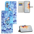 Откидной чехол для Samsung Galaxy M15 5G, Wallet, Flower and Butterfly