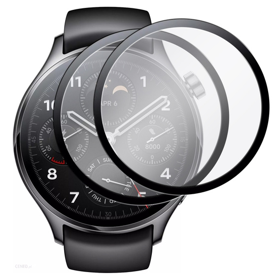 2x Гибридное стекло ERBORD для Xiaomi Watch S1 Pro