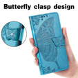 Чохол-книжка для Motorola Moto G32, Butterfly, м'яти