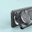 Чохол для Xiaomi 14 Ultra, броньований Nillkin, Icelade Prop, для Magsafe, чорний