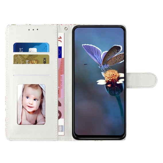 Откидной чехол для Samsung Galaxy S24 FE, Wallet, Dandelion