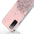 Чoхол до Samsung Galaxy S20 FE, Glittery, рожевий